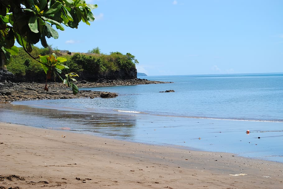 trevani, beach, mayotte, water, land, sea, sand, sky, beauty in nature HD wallpaper