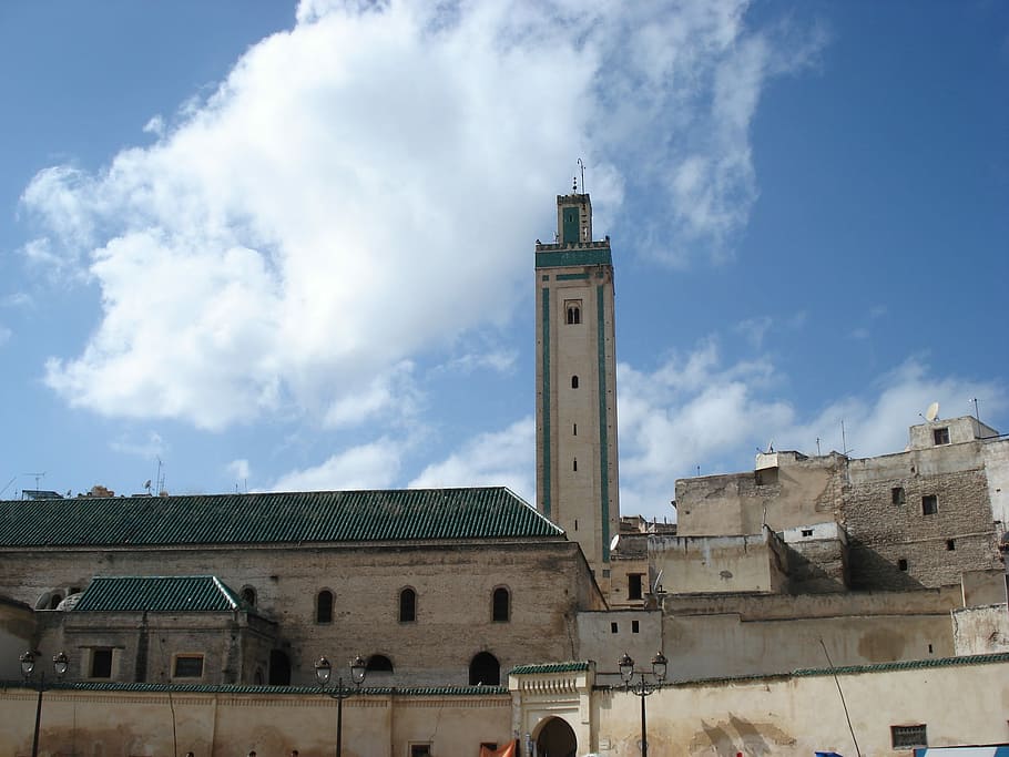 Mosque, Islamic, Morocco, Architecture, building exterior, cloud - sky HD wallpaper