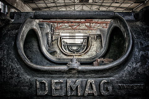 compressor, industry, machine, work metal, technology, mining HD wallpaper