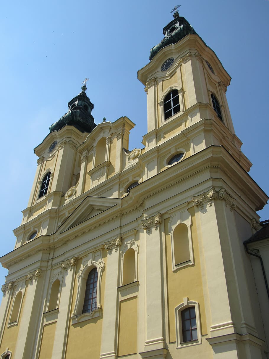 nitrify, slovakia, cathedral, architecture, built structure HD wallpaper