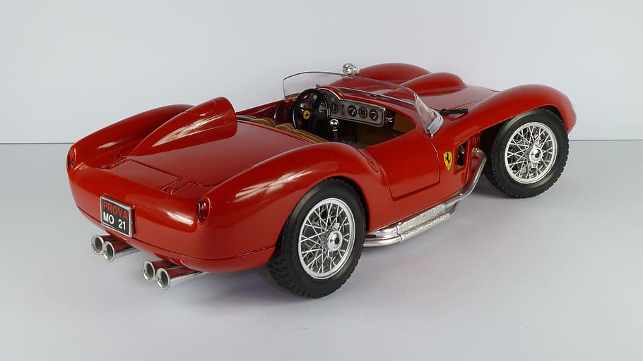 ferrari, 250, testa rossa, 1957, cabrio, convertible, testarossa, HD wallpaper