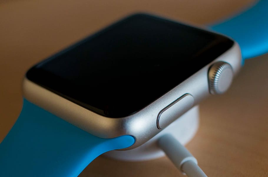 Apple Watch, Gadget, single object, studio shot, black color, HD wallpaper