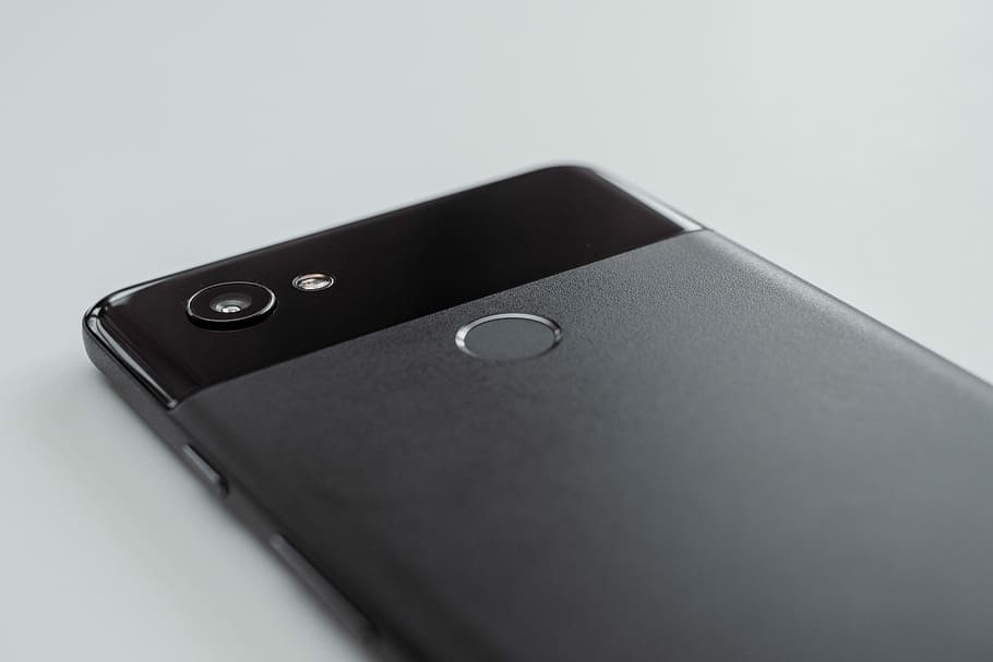 gray Android smartphone, black Android smartphone, mobile phone HD wallpaper
