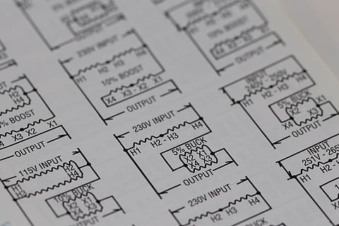 white printed paper, circuit, diagram, schematic, text, no people HD wallpaper