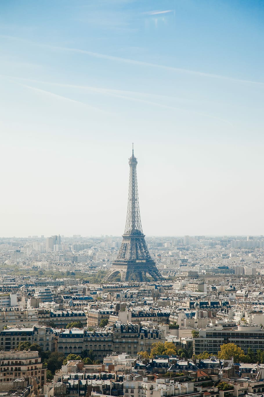 Eiffel tower, Paris aerial photography during daytime, Eiffel Tower, France, HD wallpaper