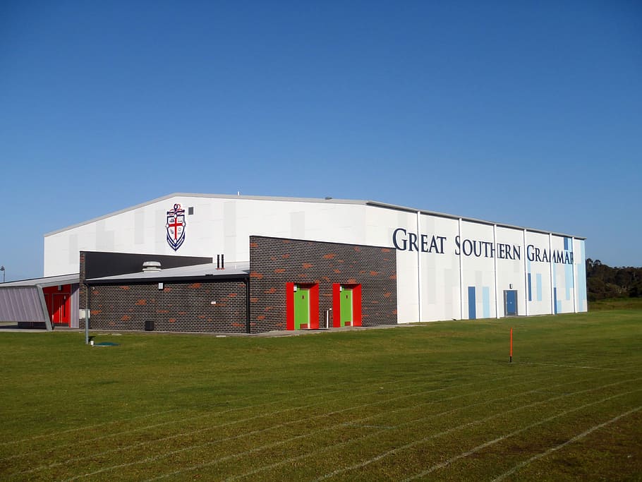 Great Southern Grammar Gym in Western Australia, building, photos, HD wallpaper