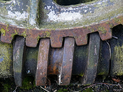 closeup photography of black and brown metal equipment, technology HD wallpaper