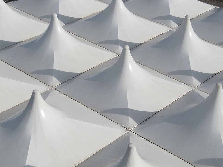 roofs, architecture, pointed, abstract, art, artwork, modern art HD wallpaper