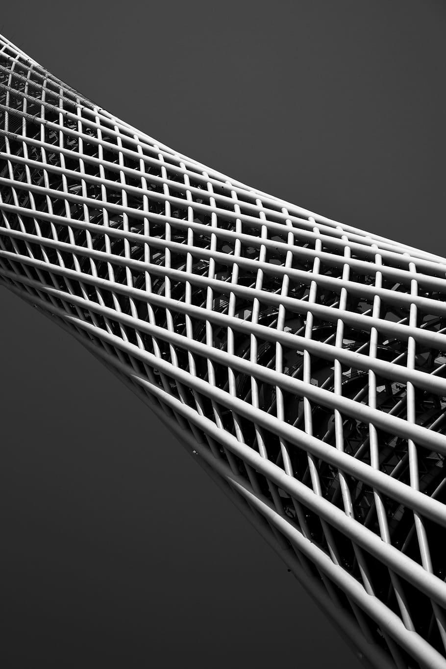 grayscale photography of building, architecture, structure HD wallpaper