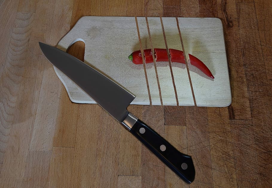sharp, wood, knife, kitchen, cook, cut, kitchen knife, blade HD wallpaper