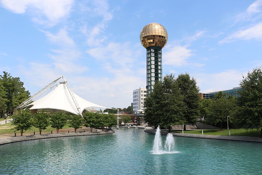 tower, knoxville, park, tennessee, landmark, travel, city, architecture, HD wallpaper