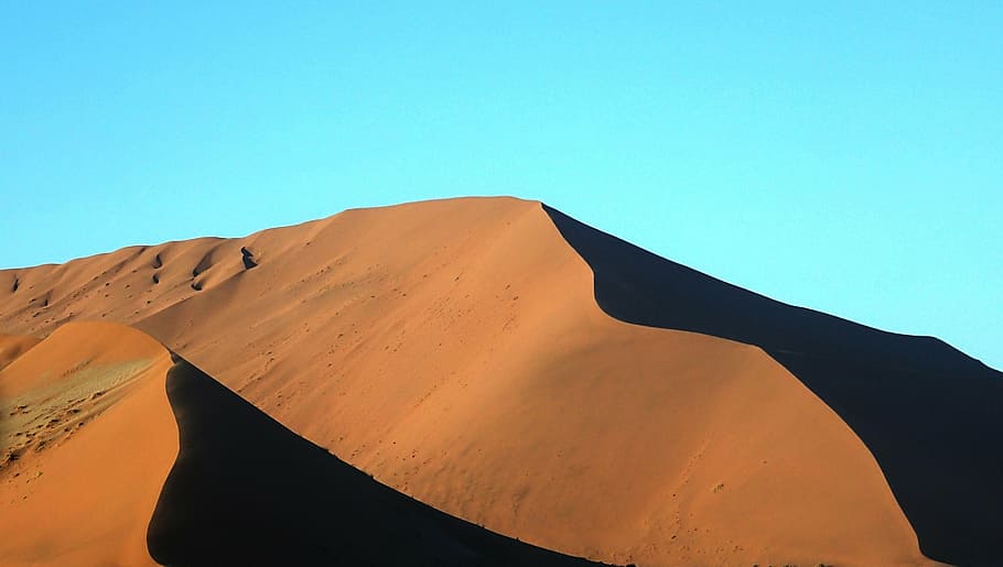 red dunes, namibia, desert, roter sand, sand dune, nature, outdoors HD wallpaper
