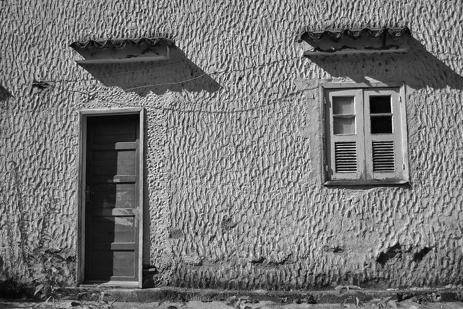 house, window, door, old, architecture, built structure, building exterior HD wallpaper