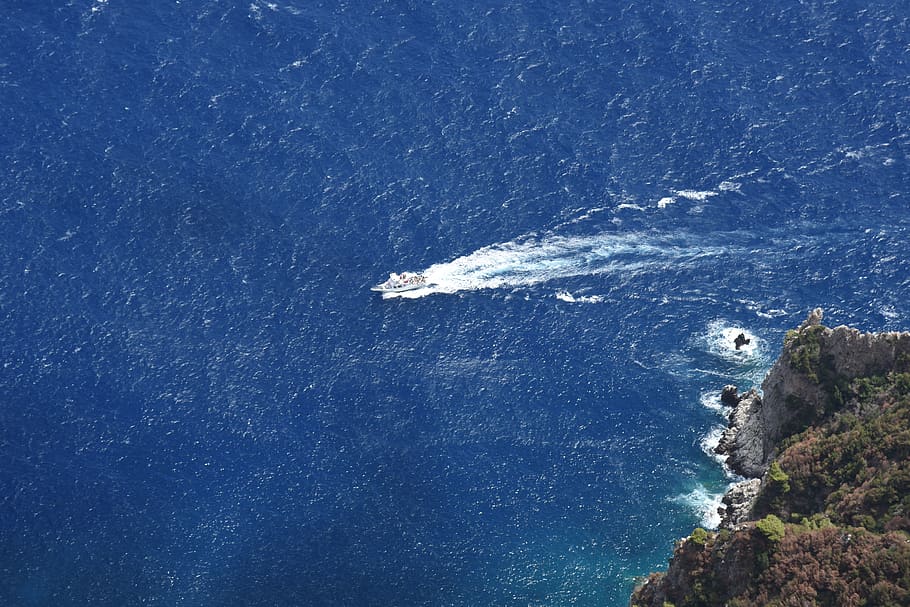 mediterranean, capri, italy, beauty in nature, scenics - nature HD wallpaper