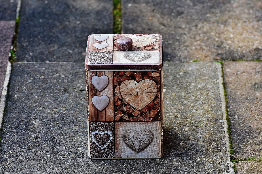 box, heart, love, storage, packaging, store, practical, vessel HD wallpaper