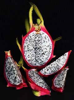 pitaya, dragon fruit, vitamins, exotic fruit, health, food HD wallpaper