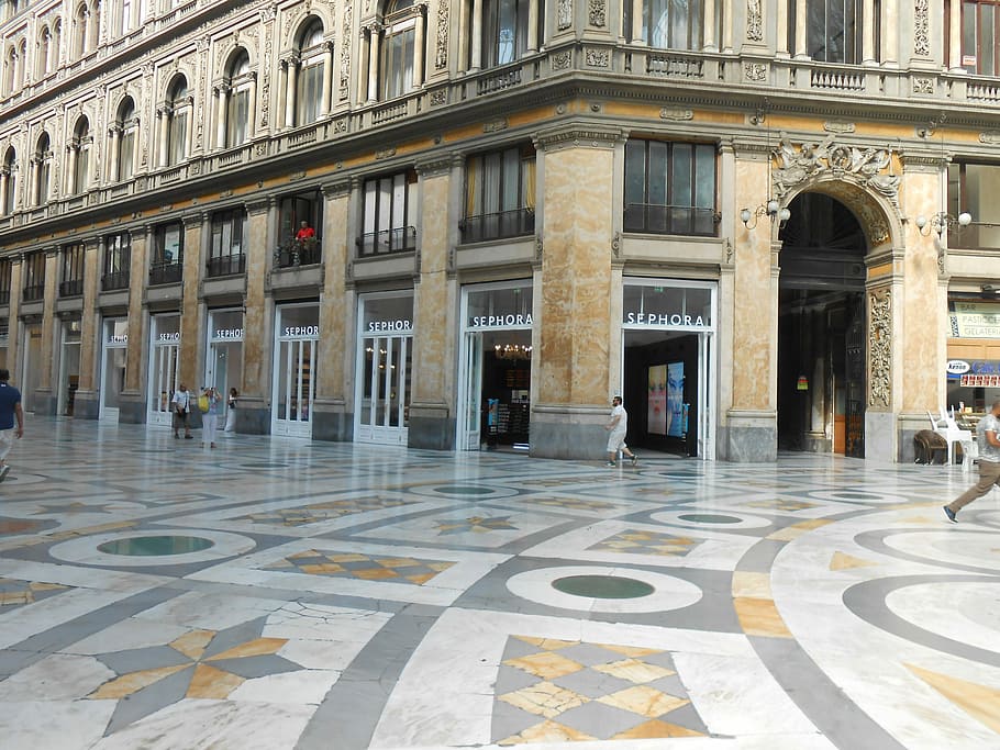 Building, Input, Architecture, Naples, gallery, vittorio emanuelle HD wallpaper