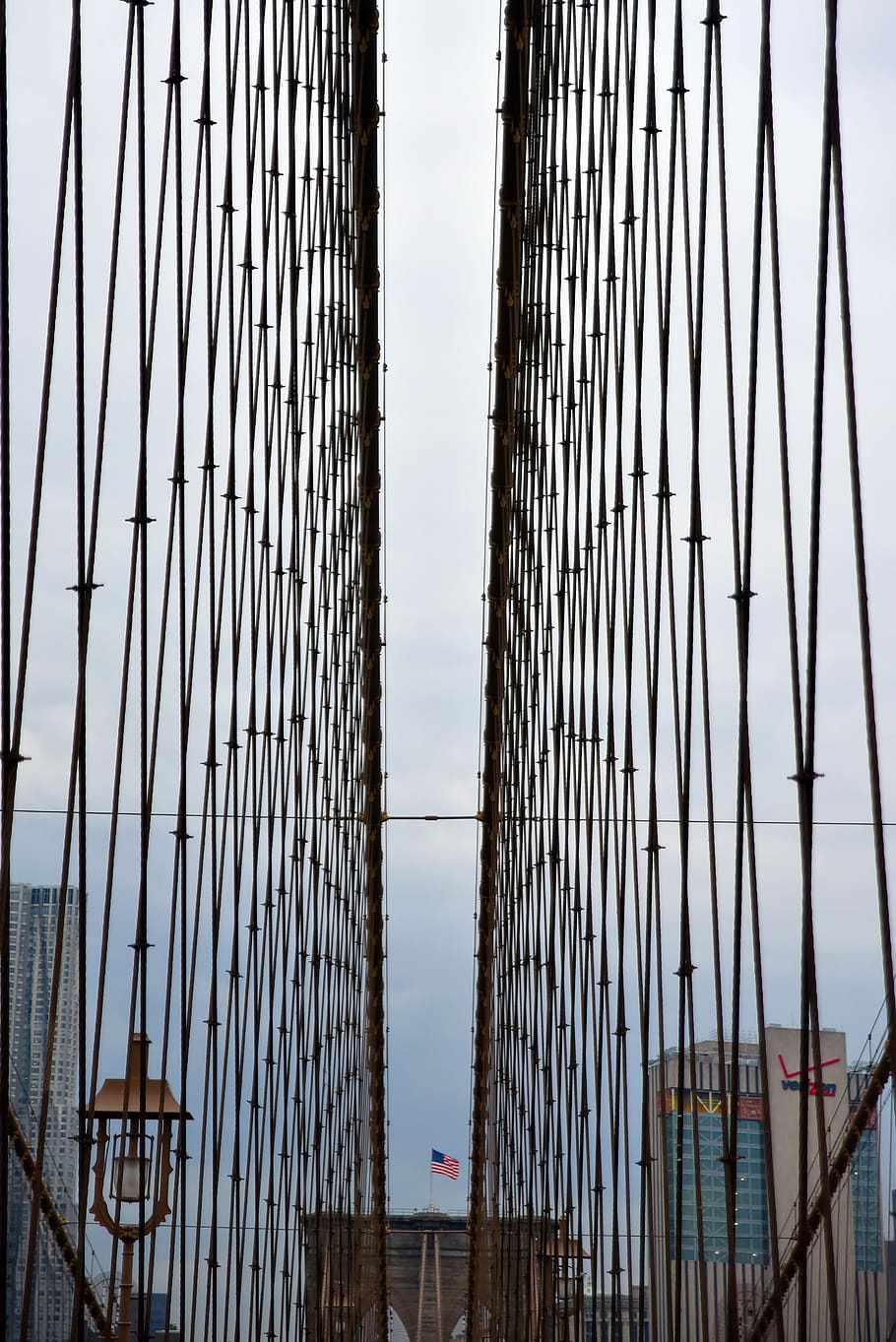 Manhattan Bridge, architecture, expression, steel, pattern HD wallpaper