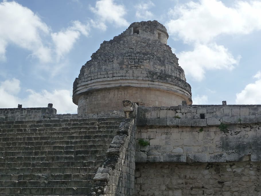 observatory, yucatan, mexico, chitz, architecture, built structure HD wallpaper