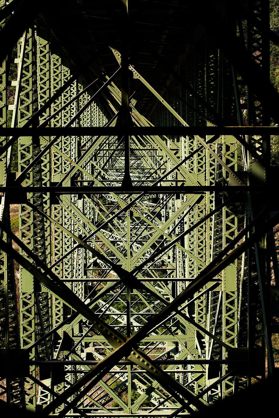 architecture, building, infrastructure, steel, metal, no people HD wallpaper