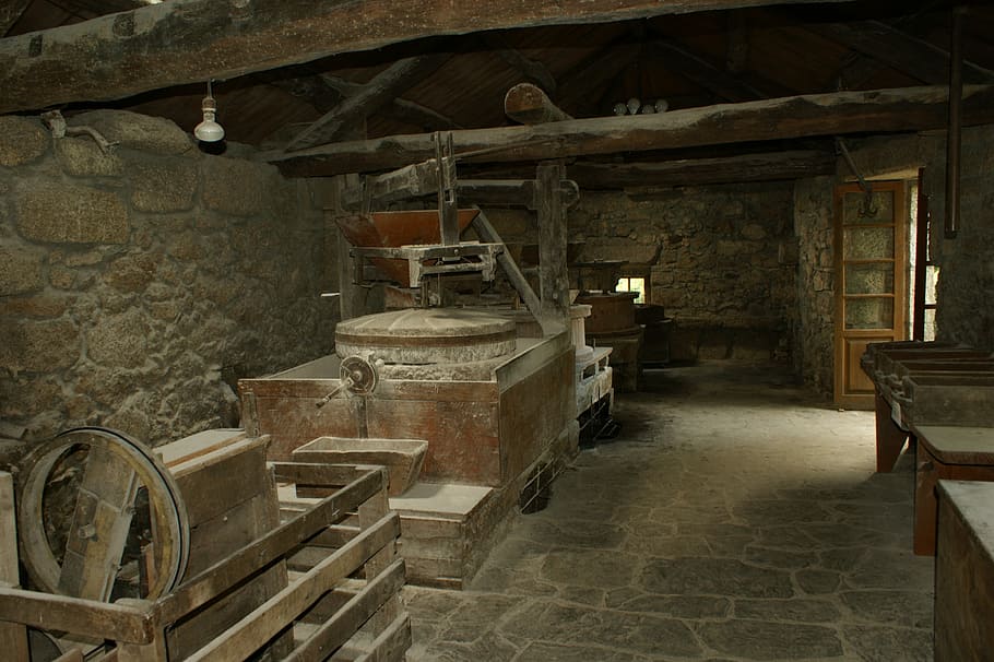 Mill, Inside, Craftsman, indoors, abandoned, no people, architecture HD wallpaper