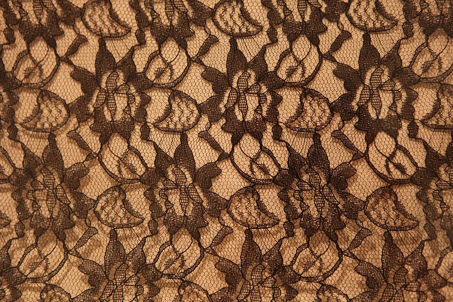fabric, tissue, ornament, pattern, structure, decor, macro HD wallpaper
