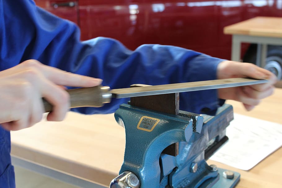 Metal, Work, Tool, Craftsmen, industry, metalworking, detail HD wallpaper
