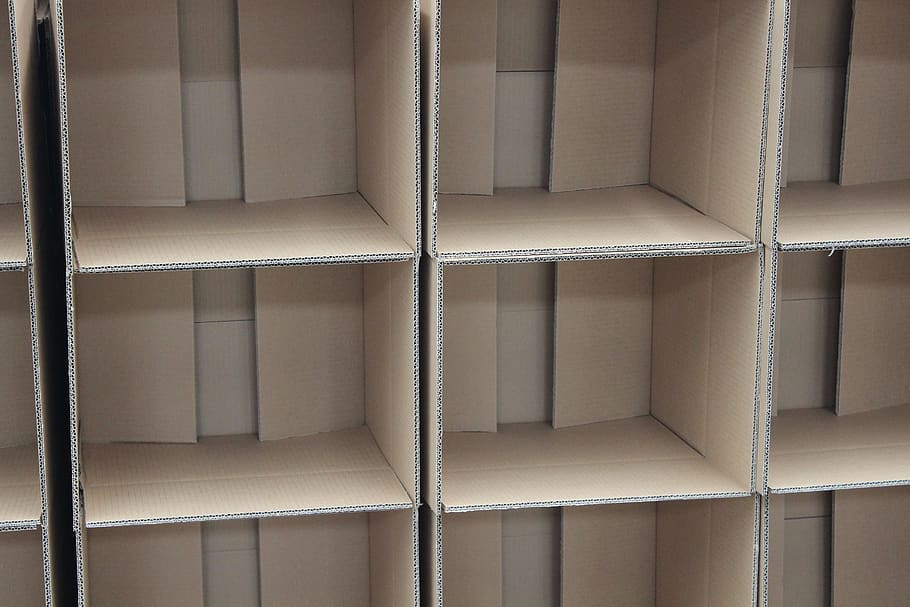 boxes, card, flaps, packaging, cardboard, open, container, empty HD wallpaper