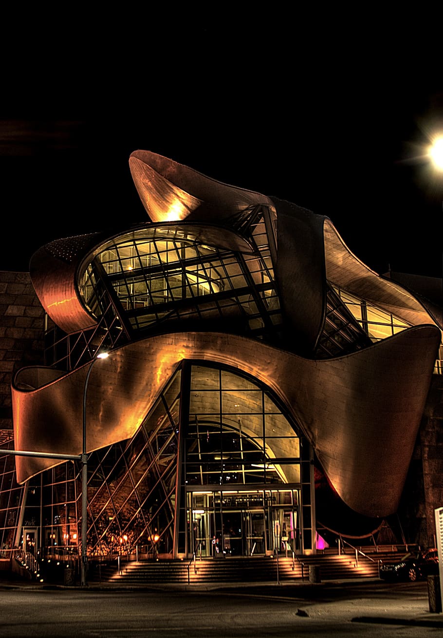 art gallery, alberta, edmonton, canada, architecture, modern HD wallpaper
