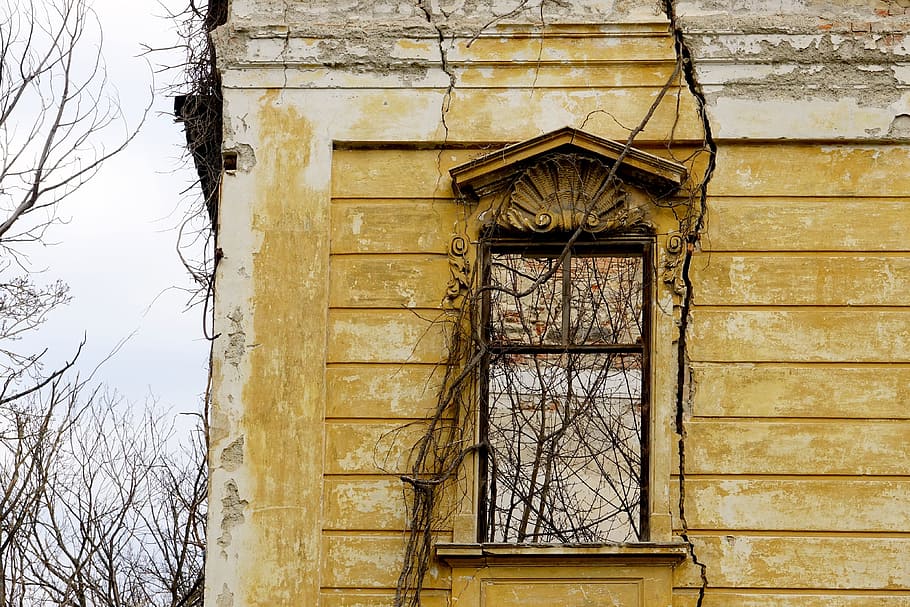 ruin, architecture, window, historically, old building, built structure HD wallpaper
