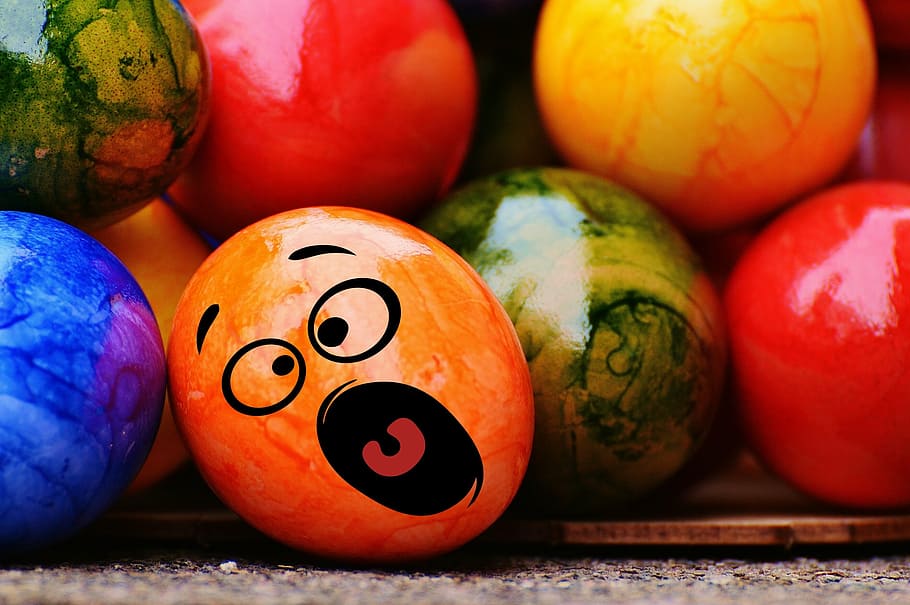 pile of assorted-color decorative egg, easter, easter eggs HD wallpaper
