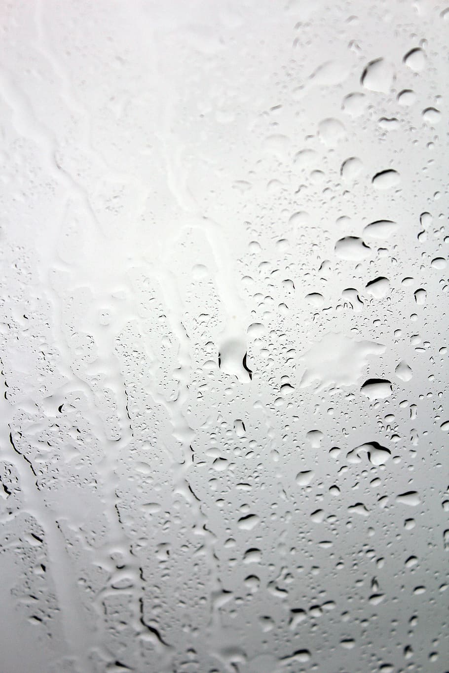 glass with water droplets, Disc, Window, Drip, Wet, rain, depression
