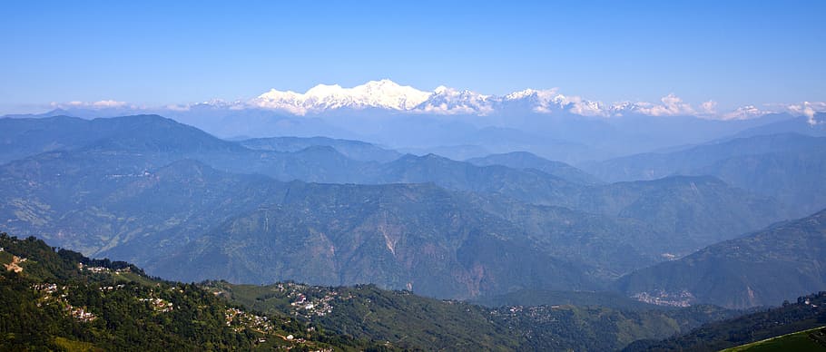 India, Kangchenjunga, Mountain, landscape, travel, nature, snow, HD wallpaper