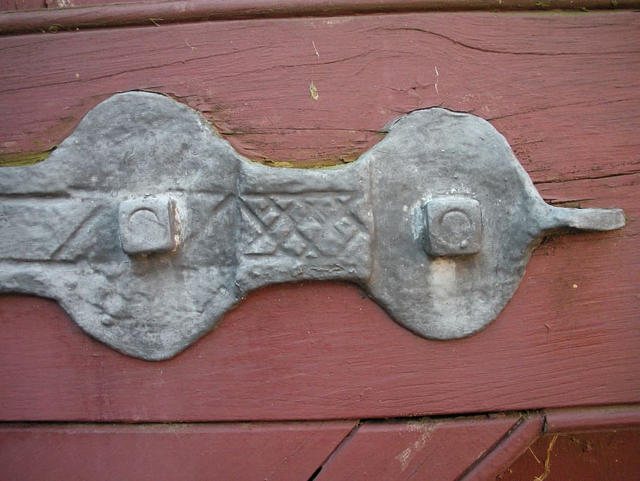 port bracket, handmade, pattern, iron, iron nail, old, 1700 HD wallpaper
