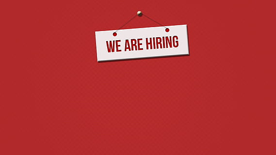 HD wallpaper: we are hiring wall plaque on red wall, recruitment, career,  business | Wallpaper Flare