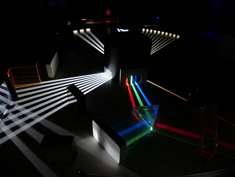 bending light device, optics, prism, light beam, light guide HD wallpaper