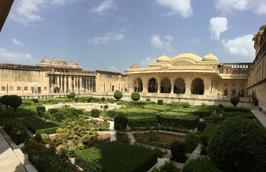 old fort, rajasthan, haveli, india, travel, architecture, palace, HD wallpaper