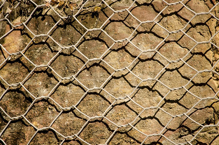wires, white, wired, hexagonal, patterns, hexagons, stone, walls HD wallpaper