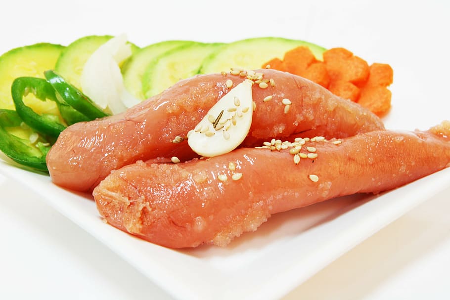 salted, mentaiko, side dish, food, food and drink, healthy eating HD wallpaper