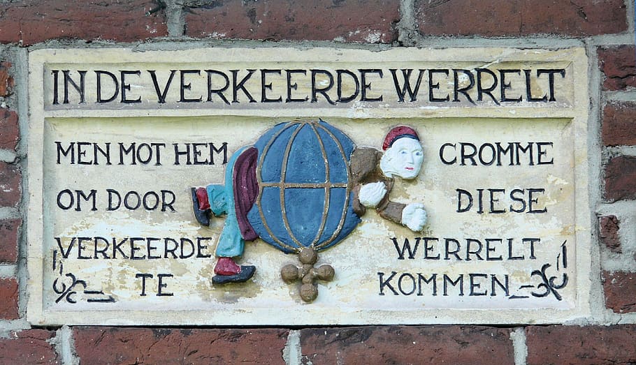 wall spell, facing brick, wall decoration, text, communication HD wallpaper