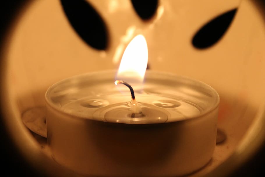 Candle, Fire, Light, Flame, Wax, candlelight, glowing, heat HD wallpaper