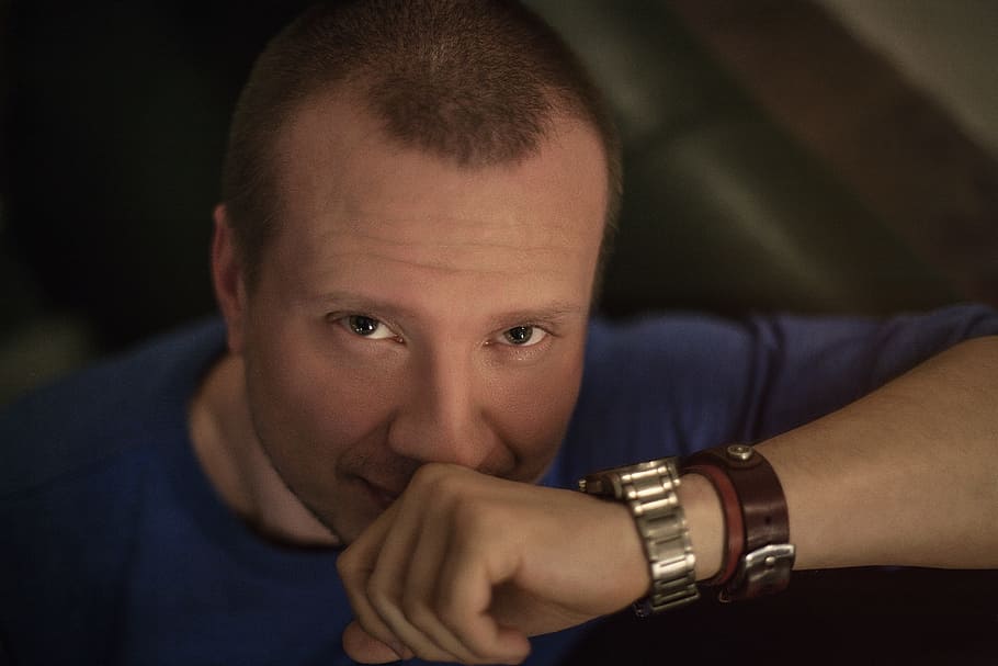 Man, Clock, Photographer, View, Portrait, steep, mystery, bracelet HD wallpaper
