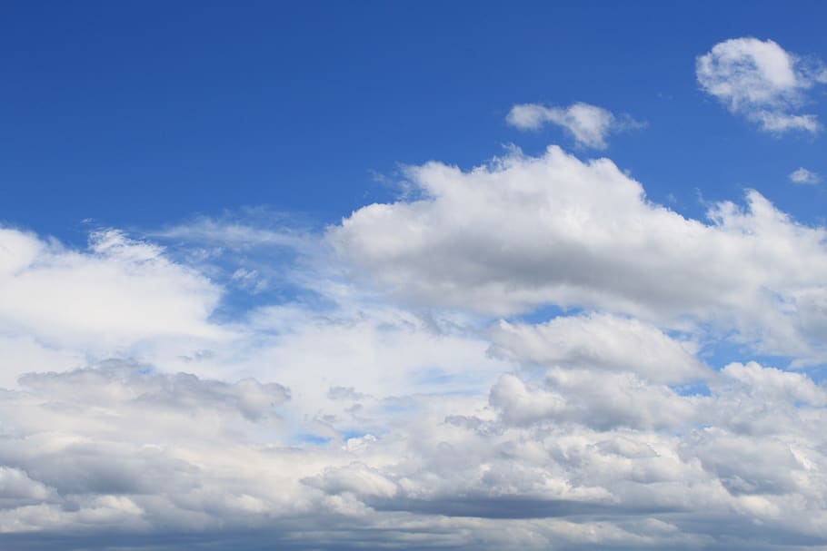 sky, clouds, blue, light, space, cloud - sky, beauty in nature HD wallpaper
