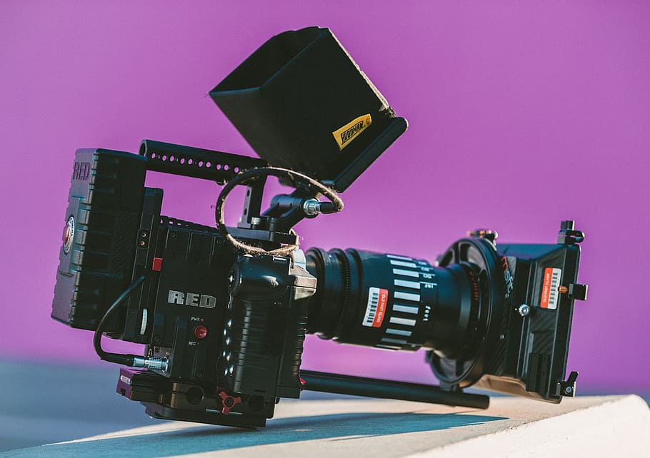 video, camera, optics, technology, no people, studio shot, arts culture and entertainment HD wallpaper