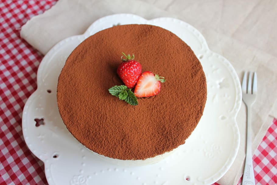 Tiramisu, Dessert, Cake, sweet food, food and drink, baked HD wallpaper