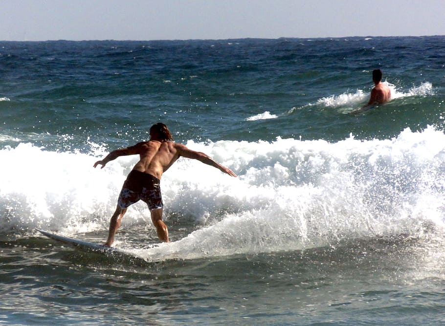 surf, surfer, beach, water, ocean, surfing, summer, board, surfboard HD wallpaper
