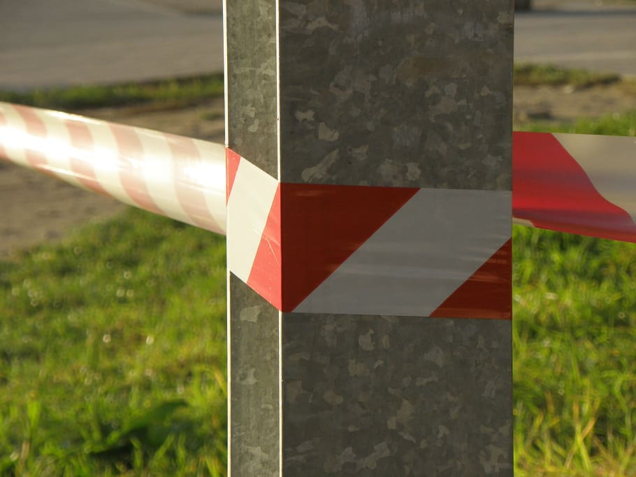 Security, White, Tape, security tape, red, warning, designation HD wallpaper