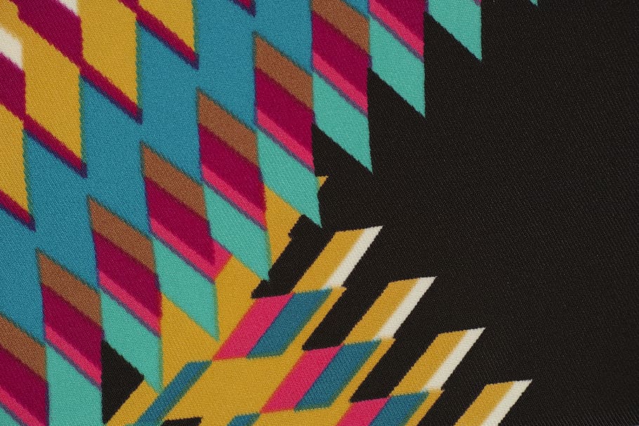 colors, fabric, abstract, textile, design, abstract pattern HD wallpaper