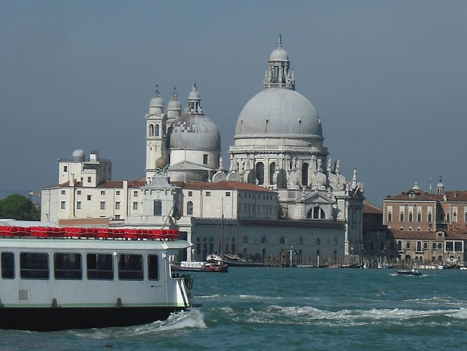 venice, boat, lagoon, built structure, building exterior, architecture HD wallpaper