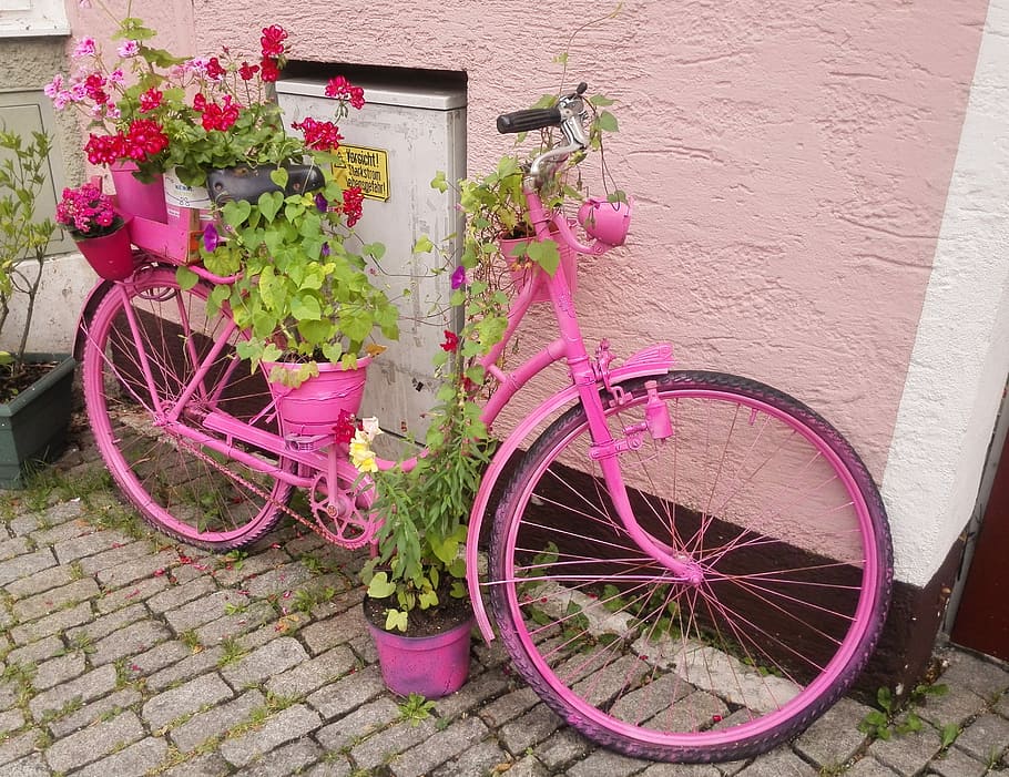 Pink bike 1080P, 2K, 4K, 5K HD wallpapers free download | Wallpaper Flare